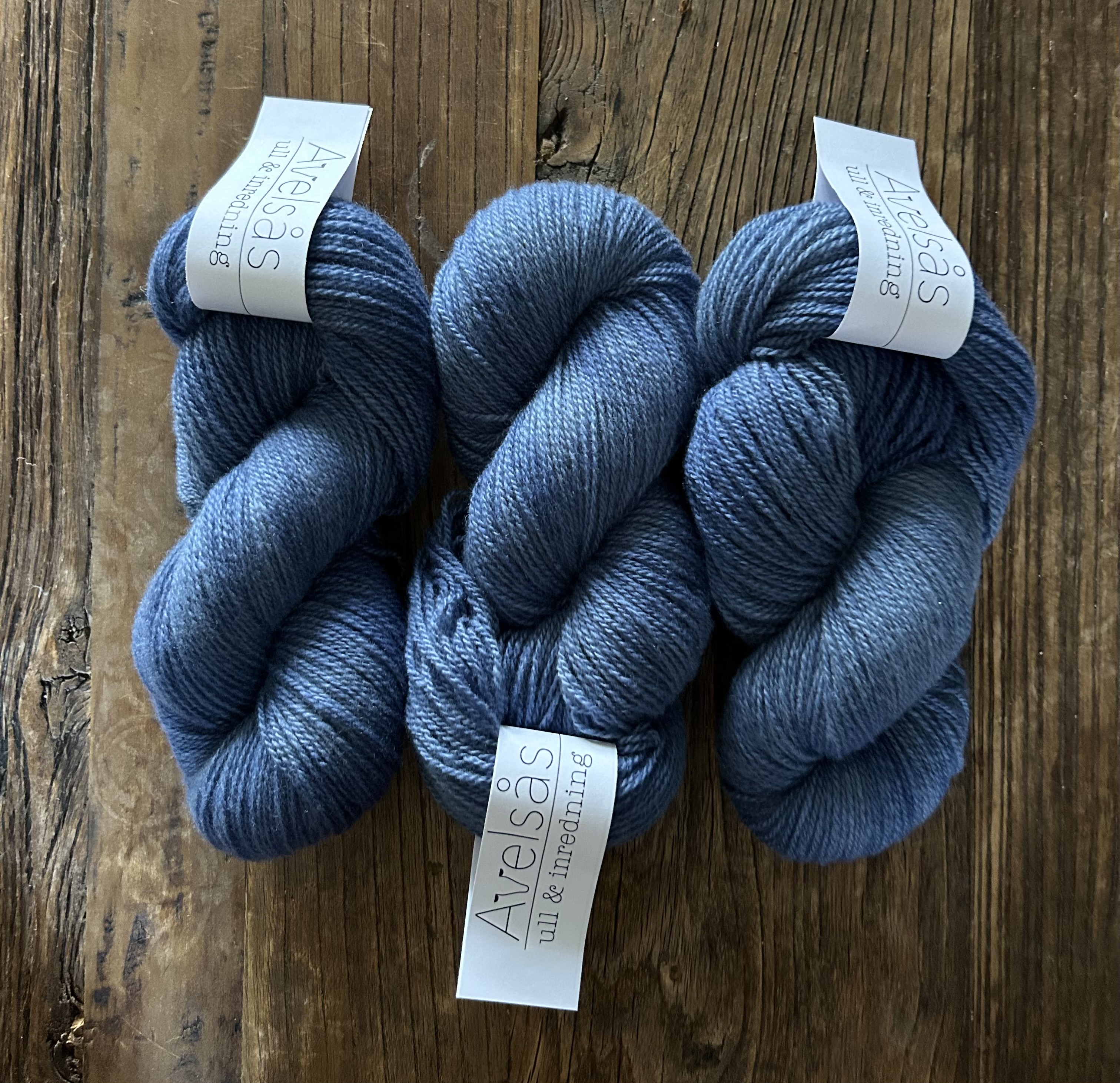 Autumn sky 2-ply Jämtland yarn