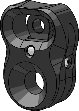 Spuhr A-0233 RD/RDF Backup iron sight