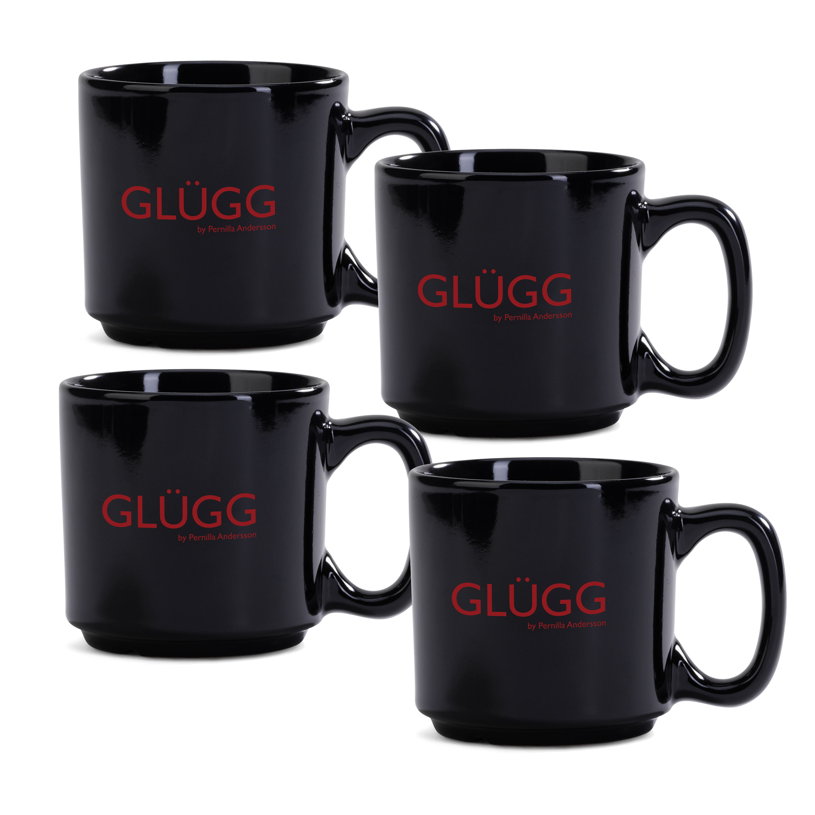 PERNILLA ANDERSSON - MUGG, GLÜGG (4-PACK)