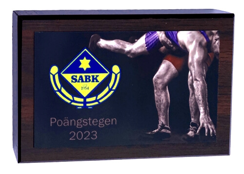 Klubbplakett Brottning