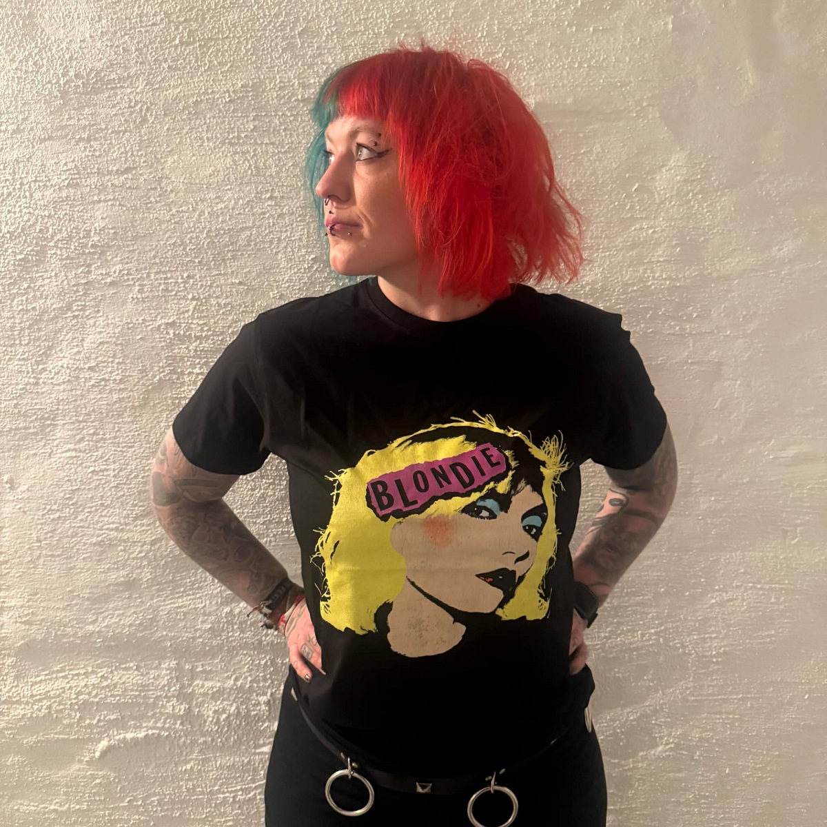 BLONDIE - T-SHIRT, PUNK LOGO - 2
