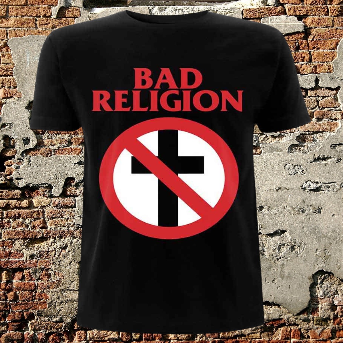 BAD RELIGION - T-SHIRT, CLASSIC BUSTER CROSS - 2
