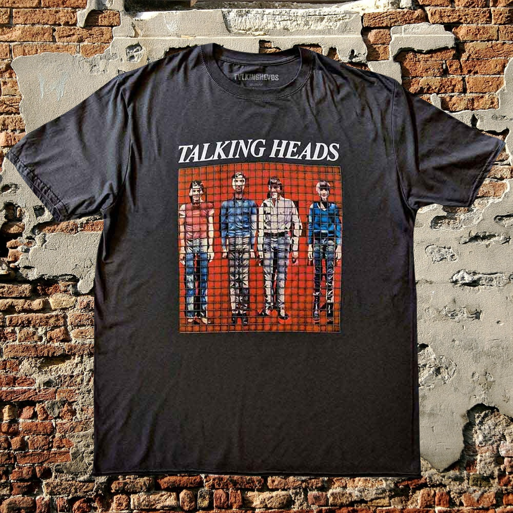 TALKING HEADS - T-SHIRT, PIXEL PORTRAIT - 3