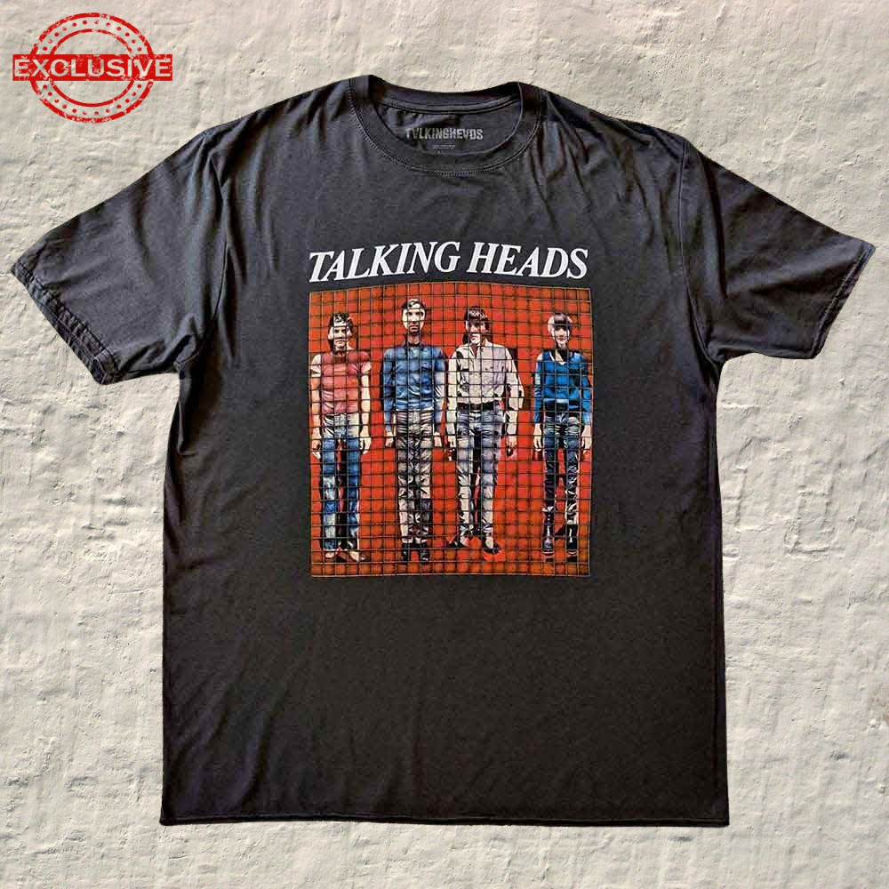 TALKING HEADS - T-SHIRT, PIXEL PORTRAIT - 2