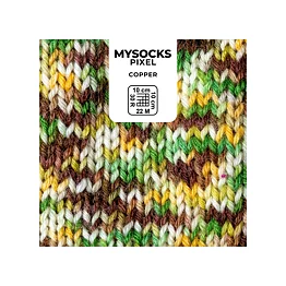 Mysocks Pixel - Copper