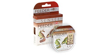 MIKADO LINE - SENSEI FEEDER - 150M BLACK MONOFILAMENT