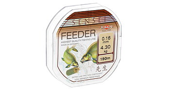 MIKADO LINE - SENSEI FEEDER - 150M BLACK MONOFILAMENT