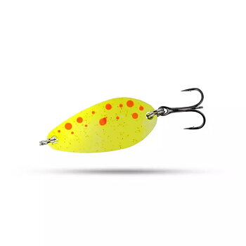 Armada Rainbowcatcher 8 g är det perfekta betet när du vill lura regnbåge, öring och abborre. livlig gång. Hot yellow