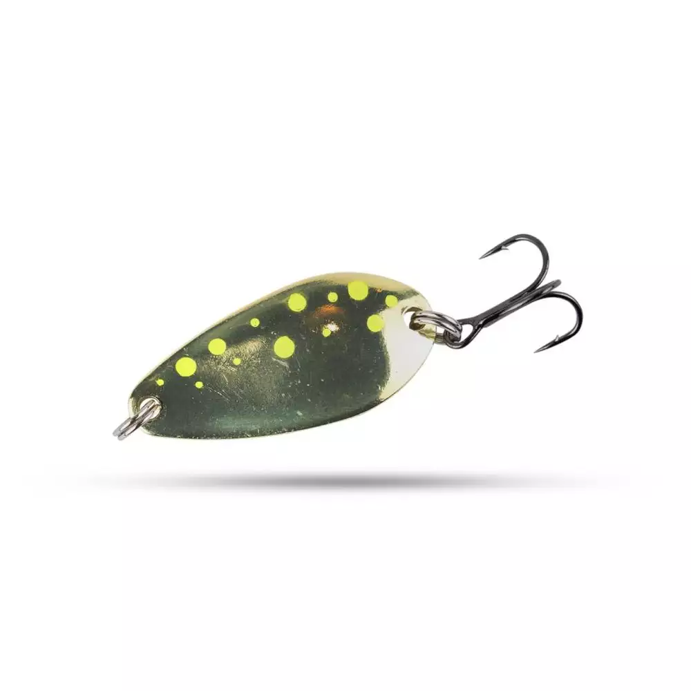 Armada Rainbowcatcher 8 g är det perfekta betet när du vill lura regnbåge, öring och abborre. livlig gång. gold