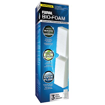 Fluval Bio-Foam för FX4/FX5/FX6 ytterfilter, 3-pack