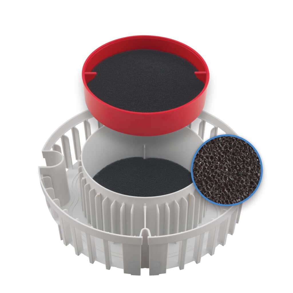 Fluval Aktivt Kol Filter för FX2/FX4/FX5/FX6 ytterfilter, 2-pack - 3
