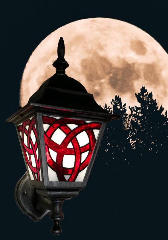 Wall lamp Triquetra ↕ 41cm - 2
