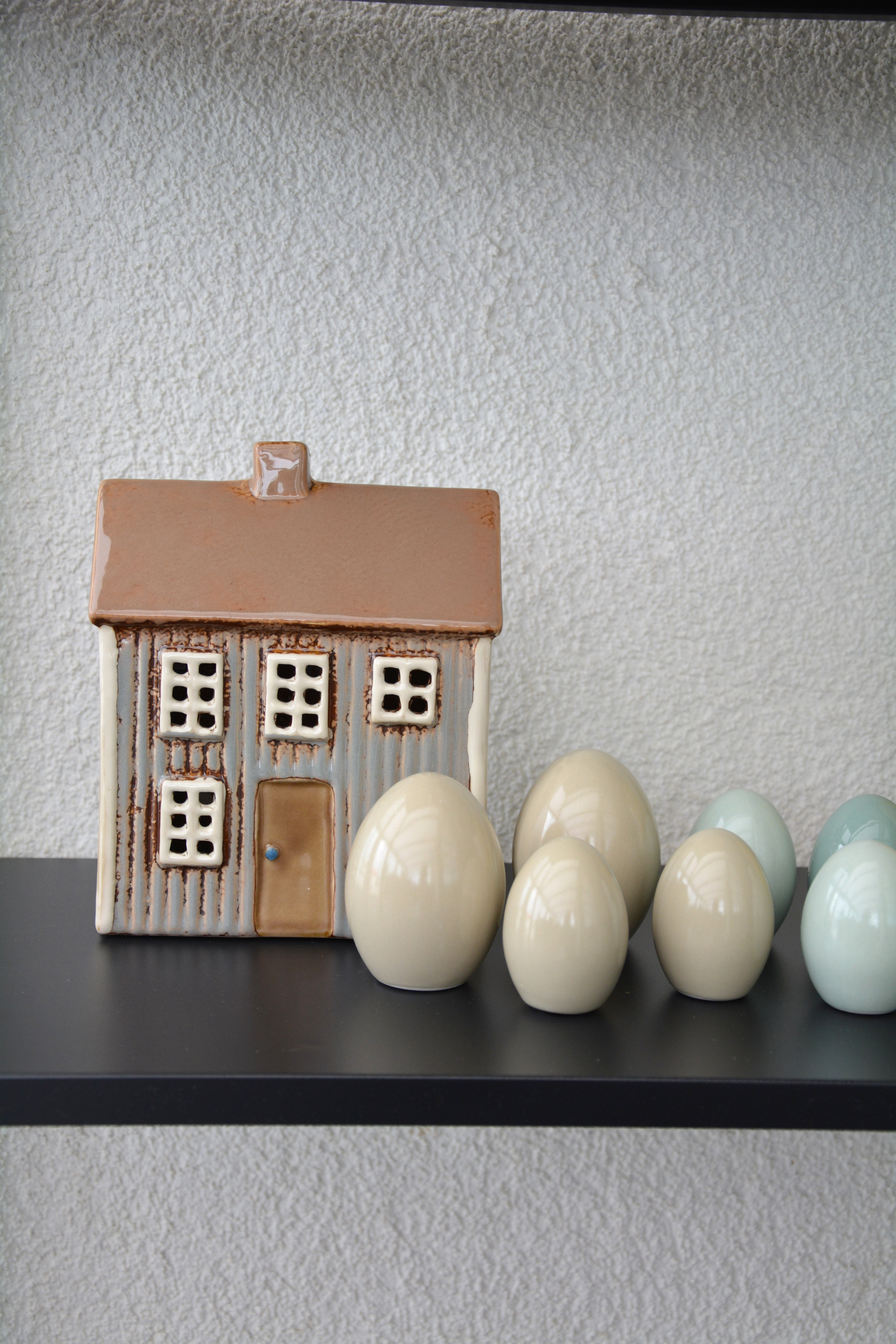 Huslykta keramikhus Nyhavn beige nr 3 - 3