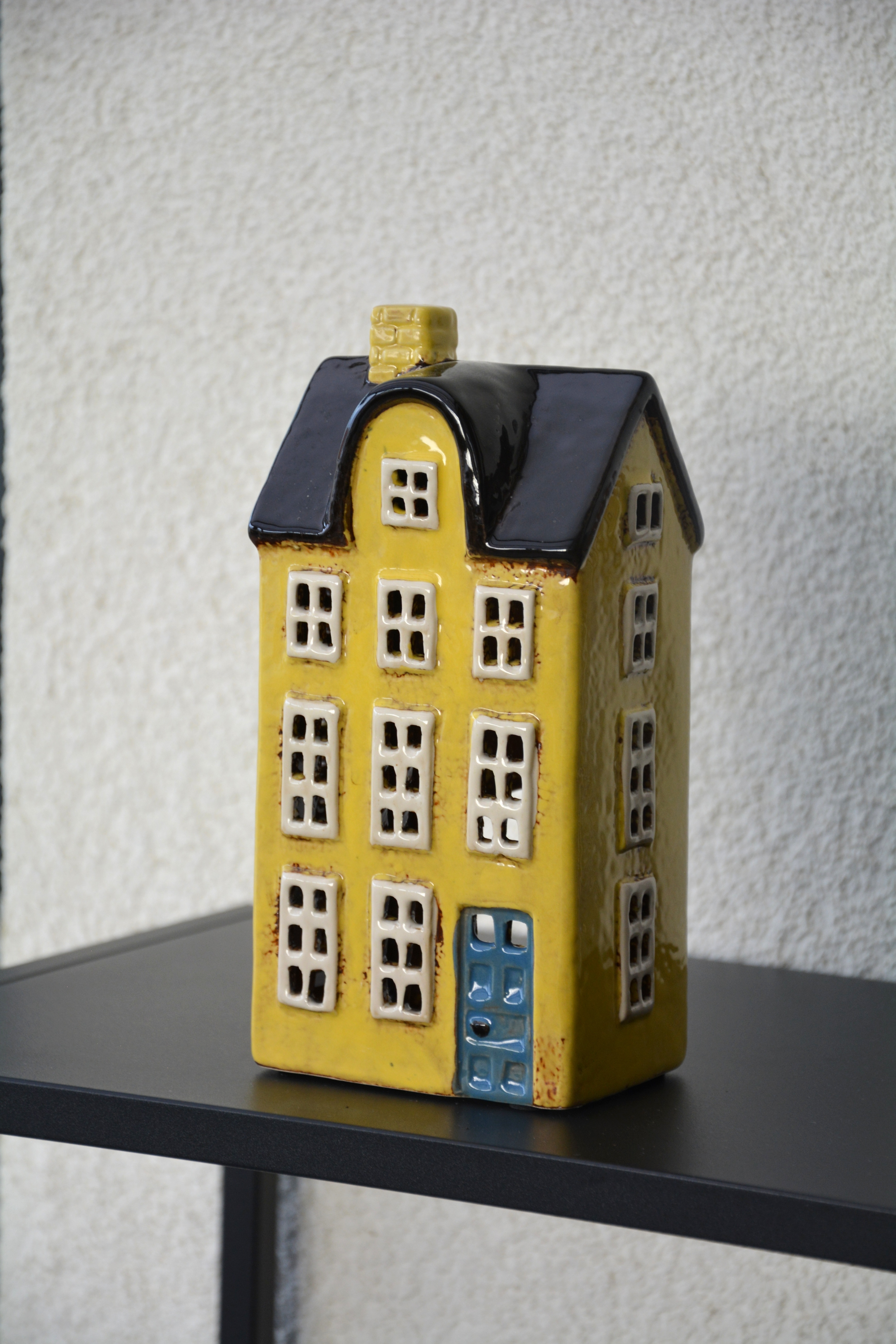 Huslykta keramikhus Nyhavn gul hög nr 7 - 5
