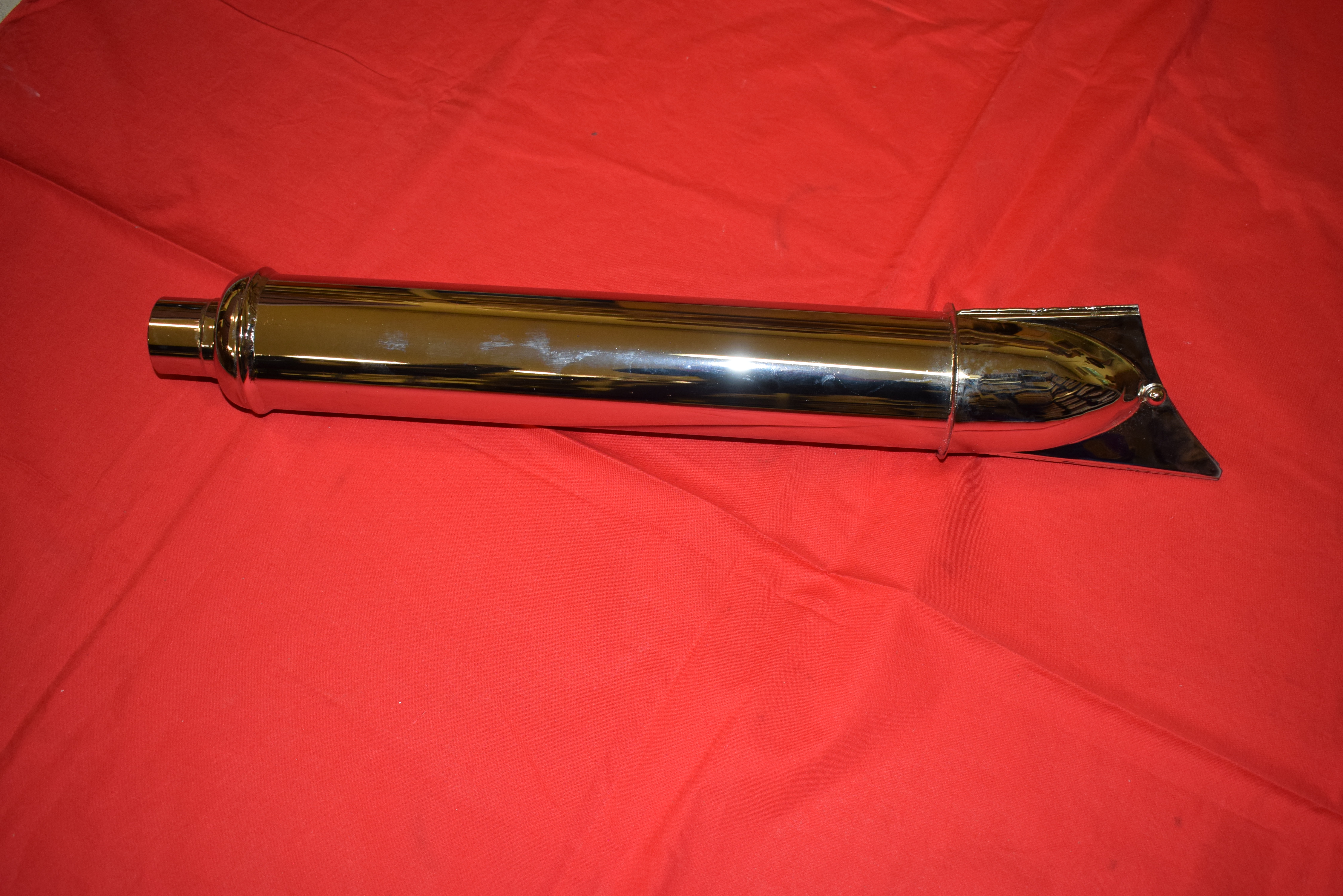 Exhaust Muffler Big Twin 1941-49 Chrome - 2