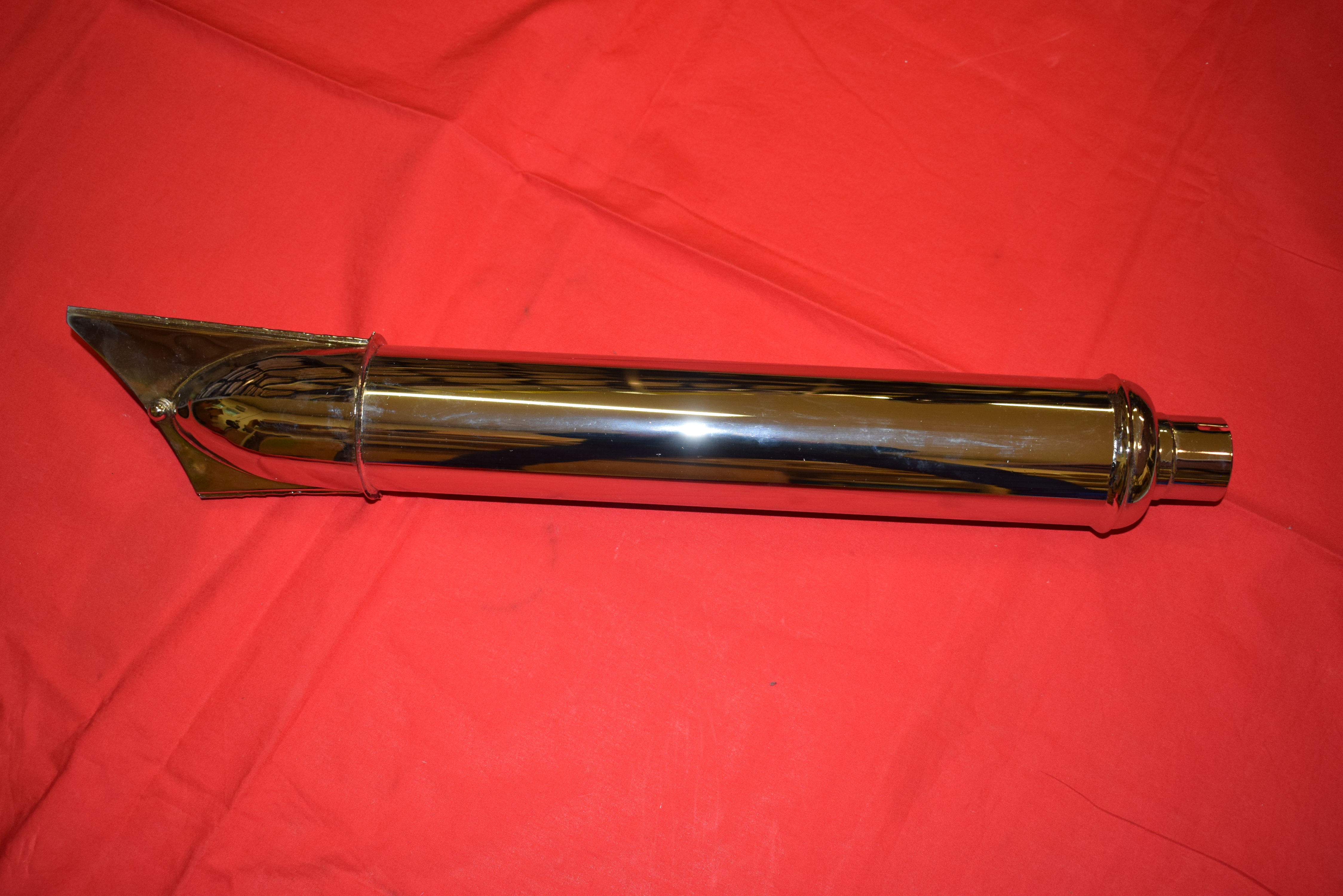 Exhaust Muffler Big Twin 1941-49 Chrome