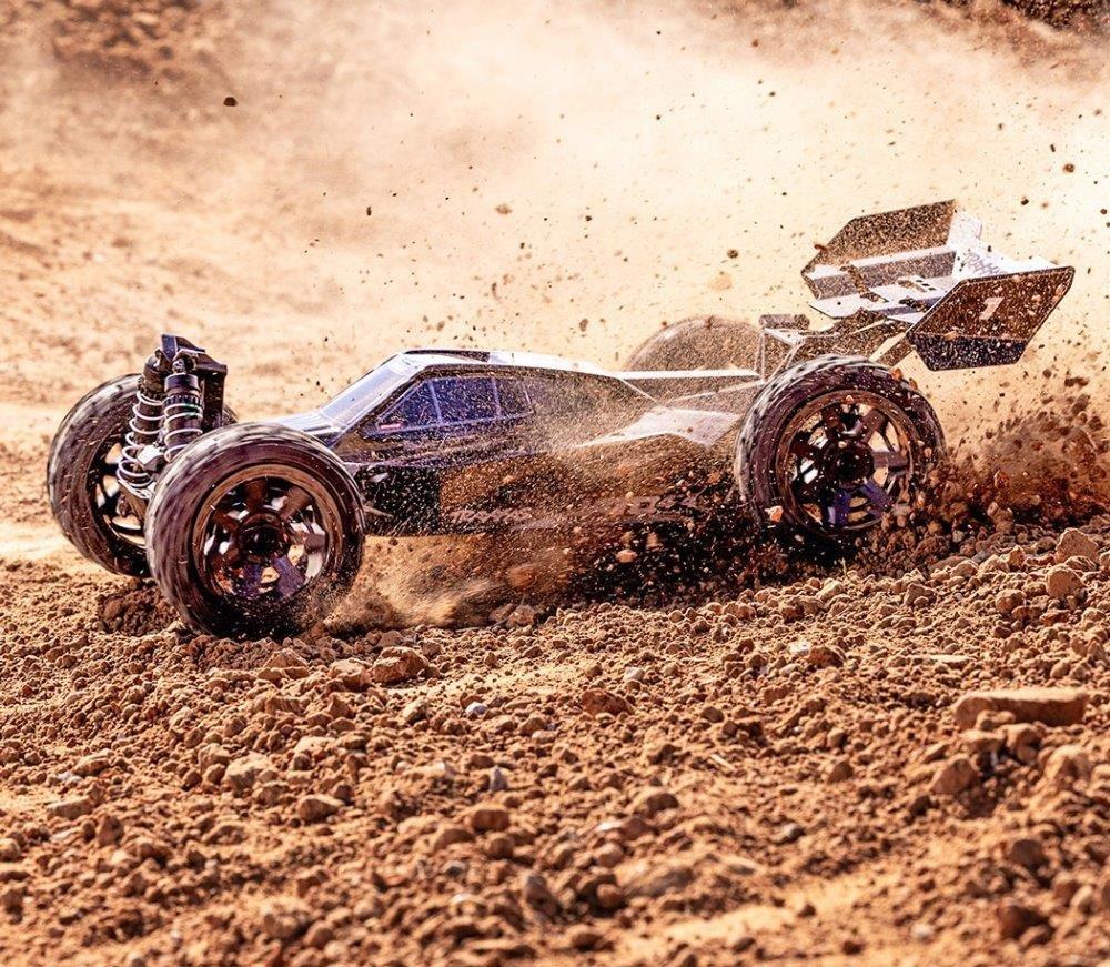 Traxxas Jato 4x4 1/8 BL-2s EHD RTR Svart - 9