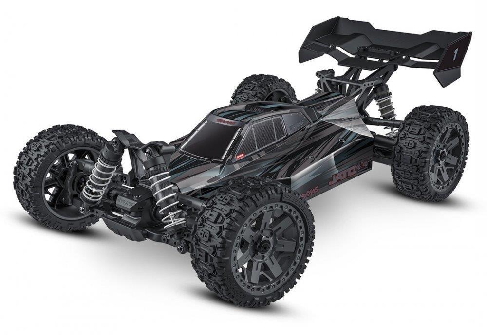 Traxxas Jato 4x4 1/8 BL-2s EHD RTR Svart - 2