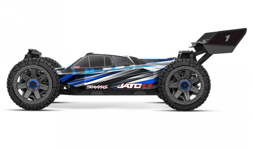 Traxxas Jato 4x4 1/8 BL-2s EHD RTR Blå - 3