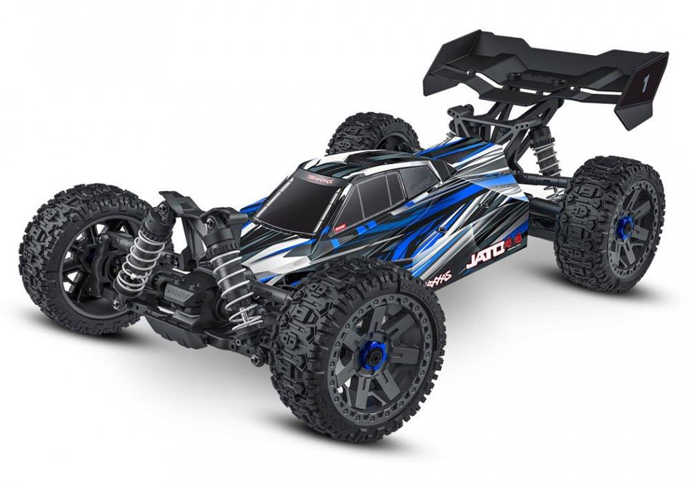 Traxxas Jato 4x4 1/8 BL-2s EHD RTR Blå - 2
