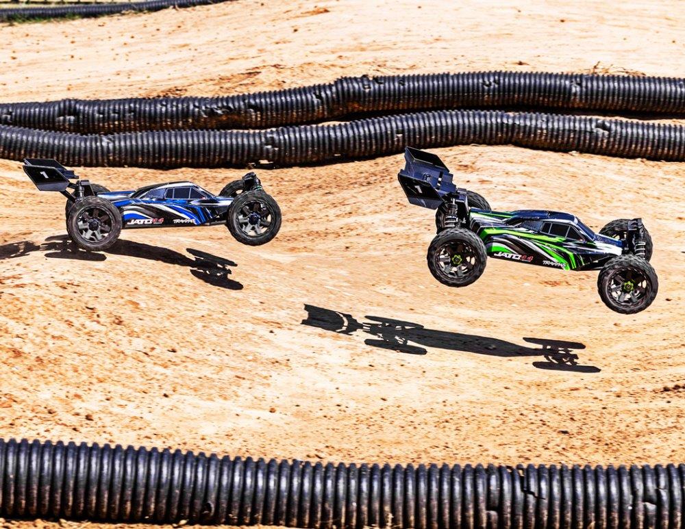 Traxxas Jato 4x4 1/8 BL-2s EHD RTR Blå - 13