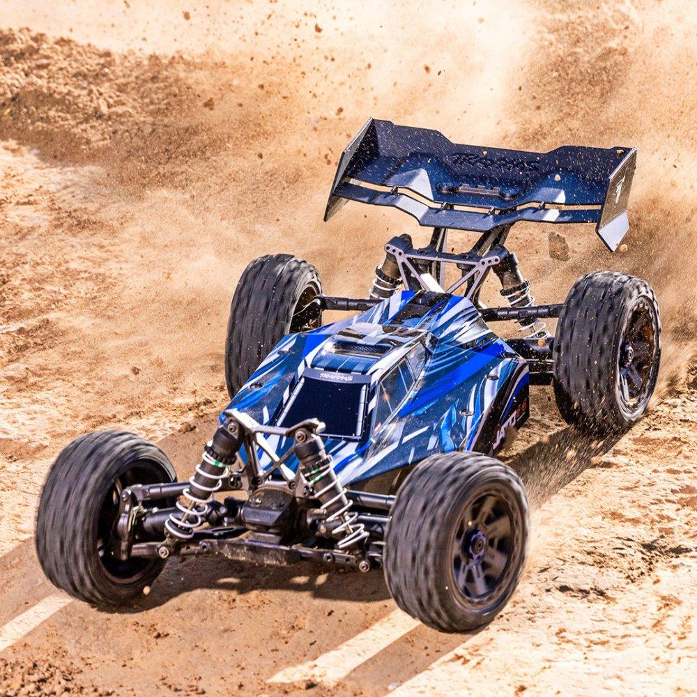 Traxxas Jato 4x4 1/8 BL-2s EHD RTR Blå - 12