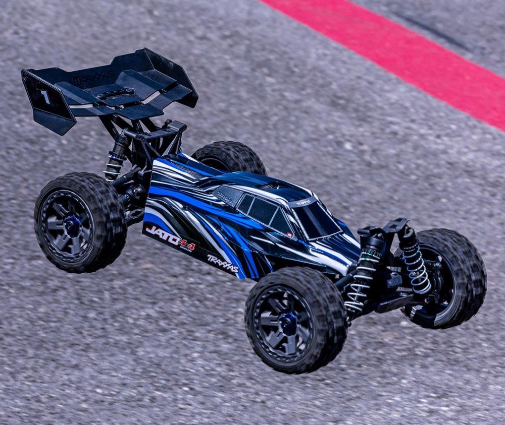 Traxxas Jato 4x4 1/8 BL-2s EHD RTR Blå - 9
