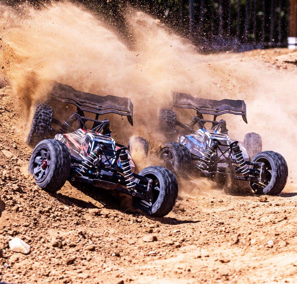 Traxxas Jato 4x4 1/8 BL-2s EHD RTR Blå - 11