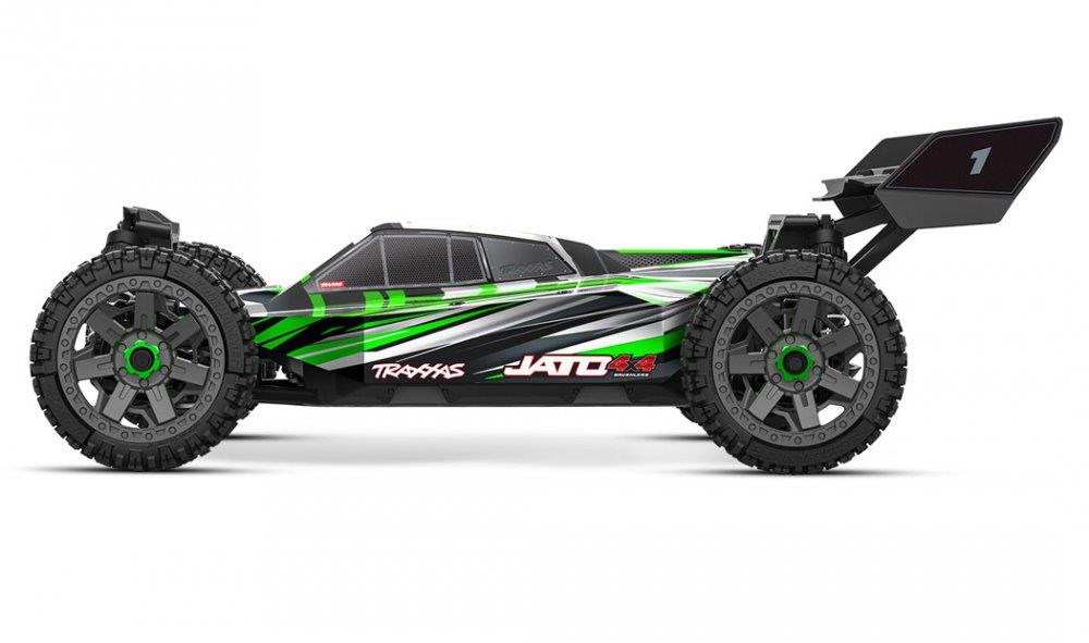 Traxxas Jato 4x4 1/8 BL-2s EHD RTR Grön - 3