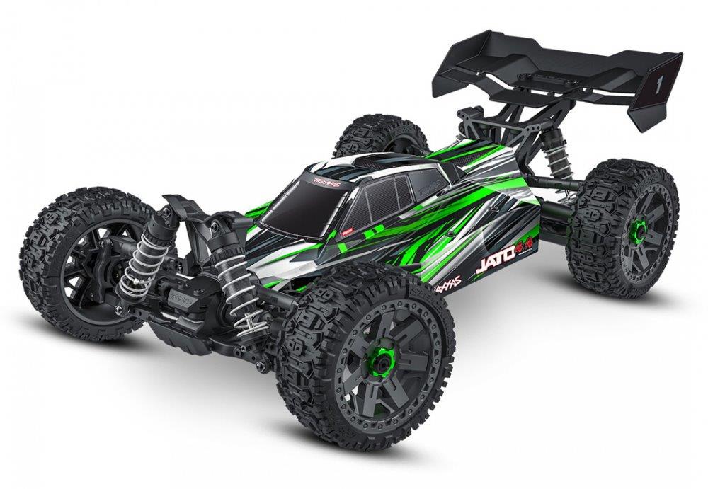 Traxxas Jato 4x4 1/8 BL-2s EHD RTR Grön - 2