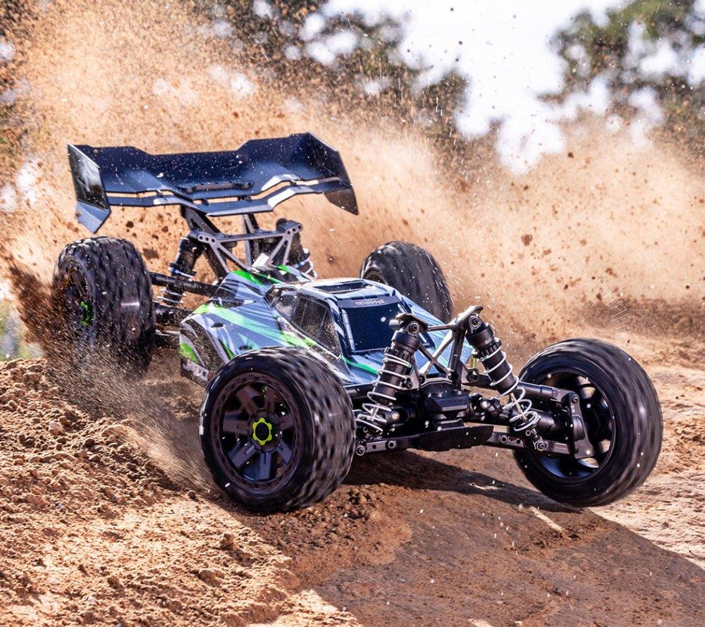 Traxxas Jato 4x4 1/8 BL-2s EHD RTR Grön - 18