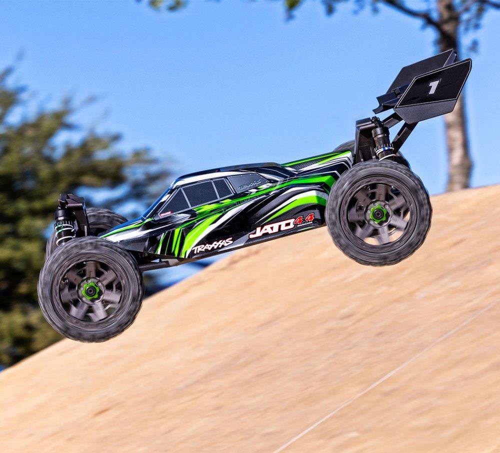 Traxxas Jato 4x4 1/8 BL-2s EHD RTR Grön - 12