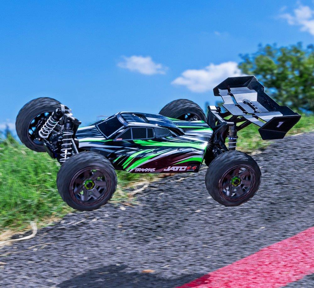 Traxxas Jato 4x4 1/8 BL-2s EHD RTR Grön - 13