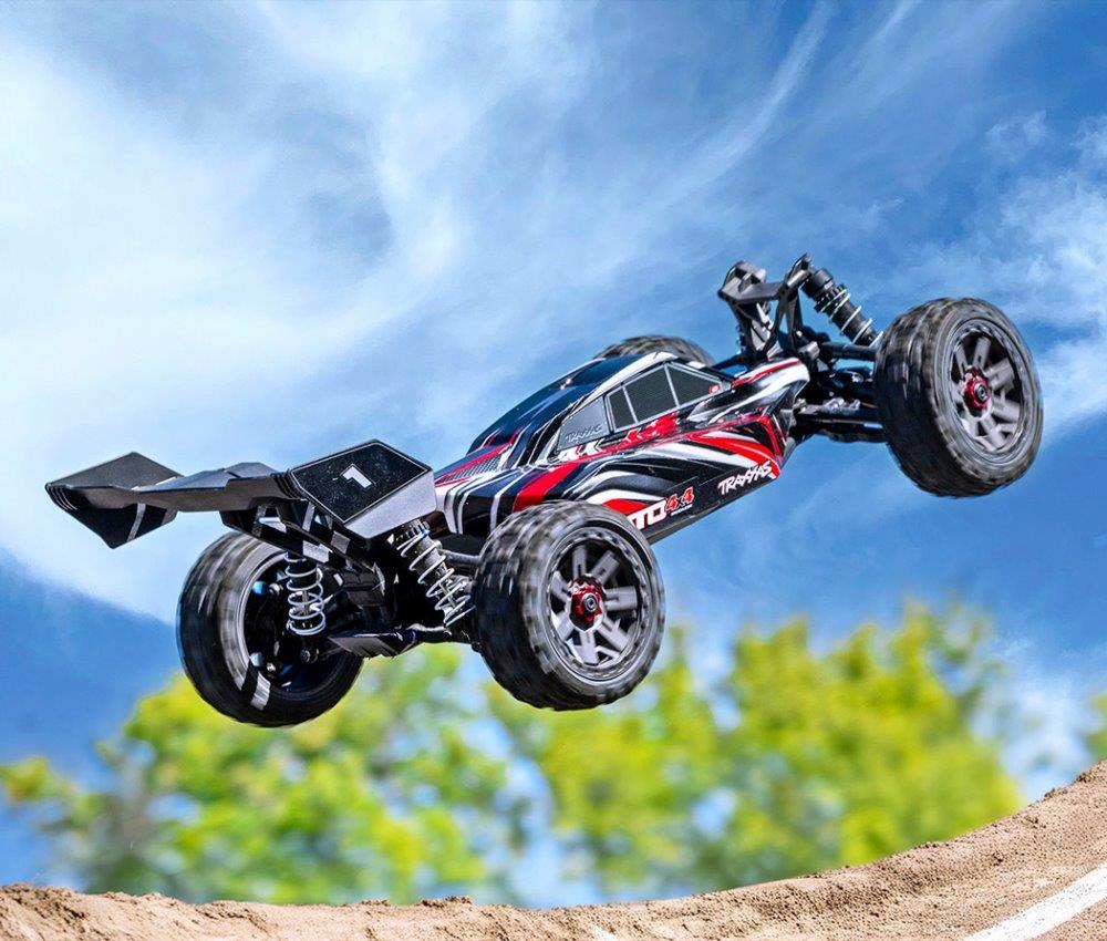 Traxxas Jato 4x4 1/8 BL-2s EHD RTR Röd - 21