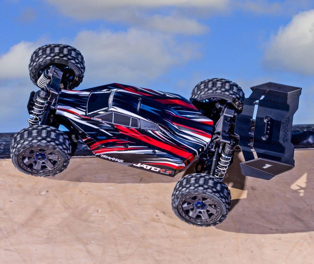 Traxxas Jato 4x4 1/8 BL-2s EHD RTR Röd - 15