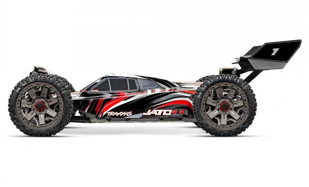 Traxxas Jato 4x4 1/8 BL-2s EHD RTR Röd - 3