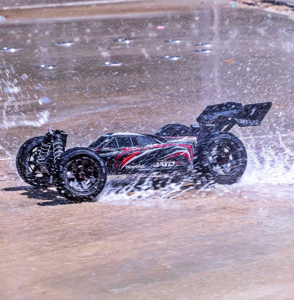 Traxxas Jato 4x4 1/8 BL-2s EHD RTR Röd - 18