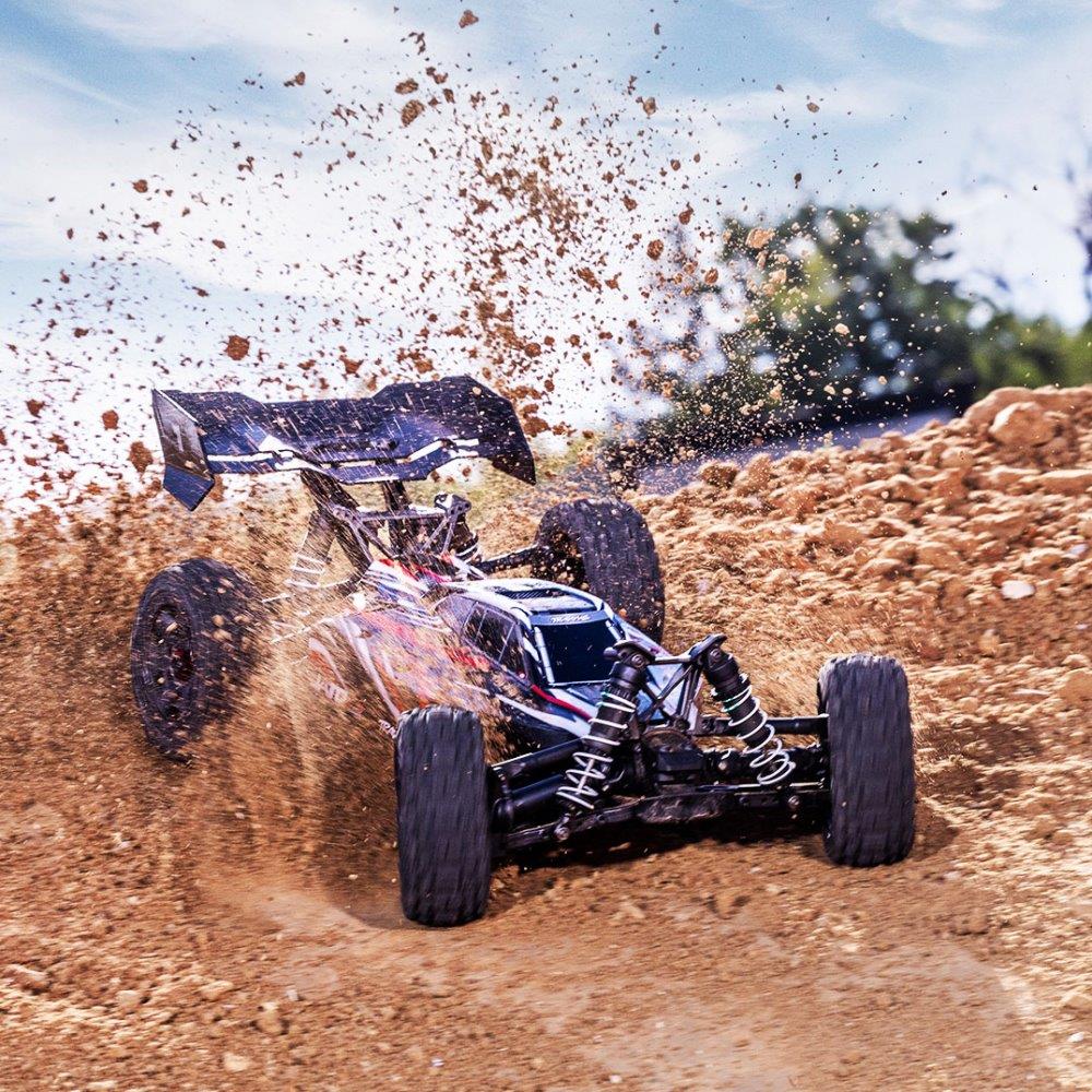 Traxxas Jato 4x4 1/8 BL-2s EHD RTR Röd - 13