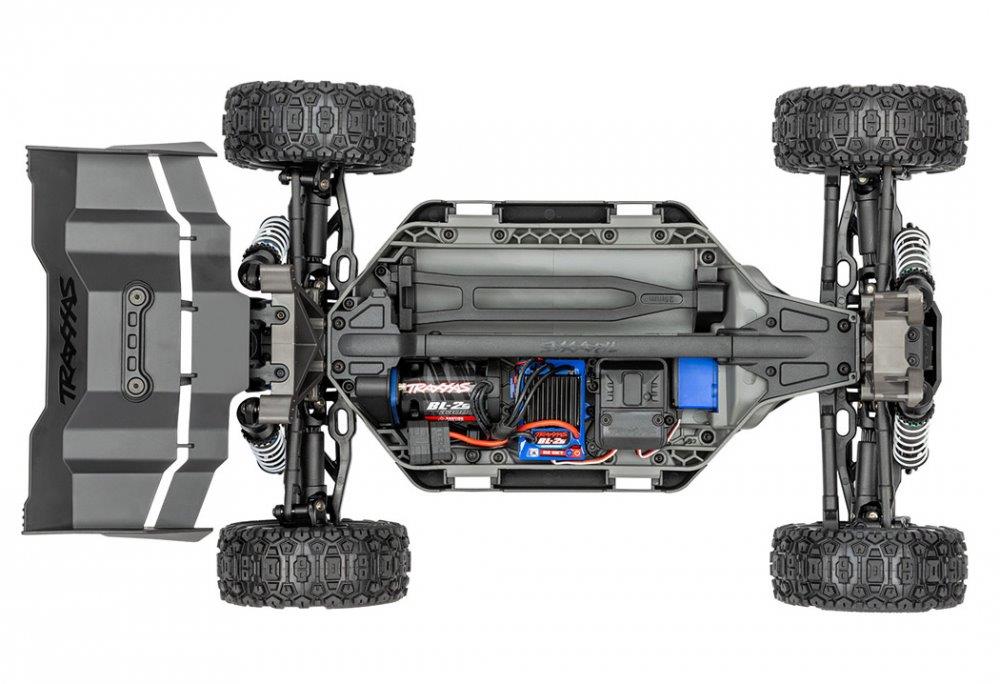 Traxxas Jato 4x4 1/8 BL-2s EHD RTR Röd - 7