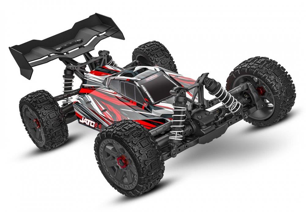 Traxxas Jato 4x4 1/8 BL-2s EHD RTR Röd