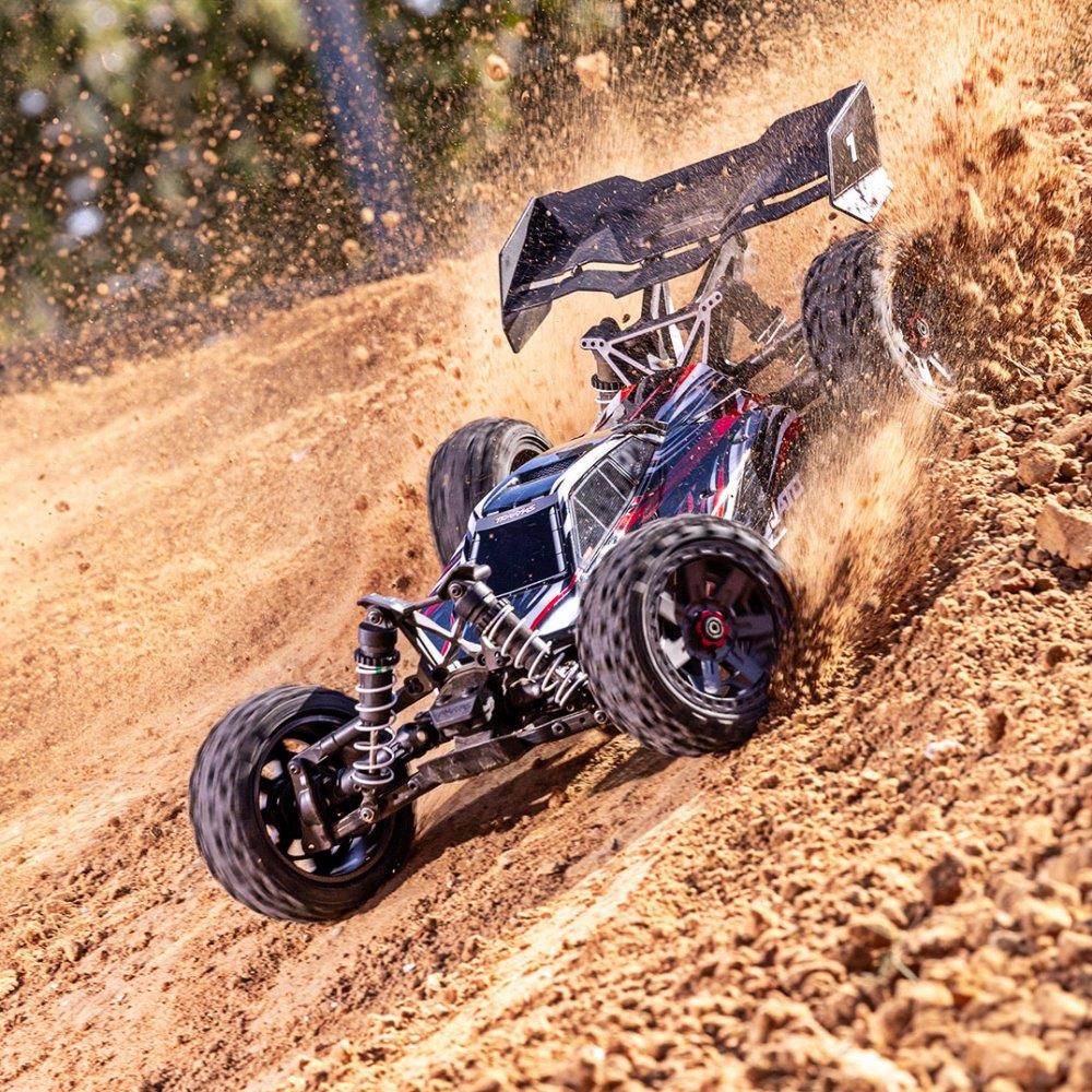 Traxxas Jato 4x4 1/8 BL-2s EHD RTR Röd - 14