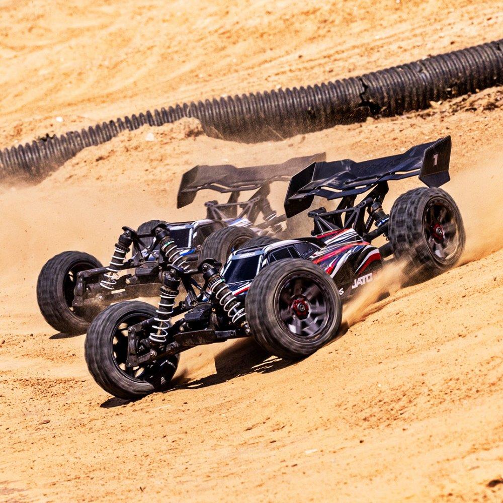 Traxxas Jato 4x4 1/8 BL-2s EHD RTR Röd - 12