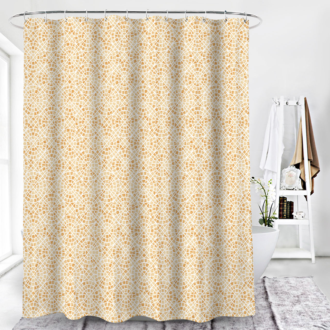 Duschy Shower curtain Ringverk - 2