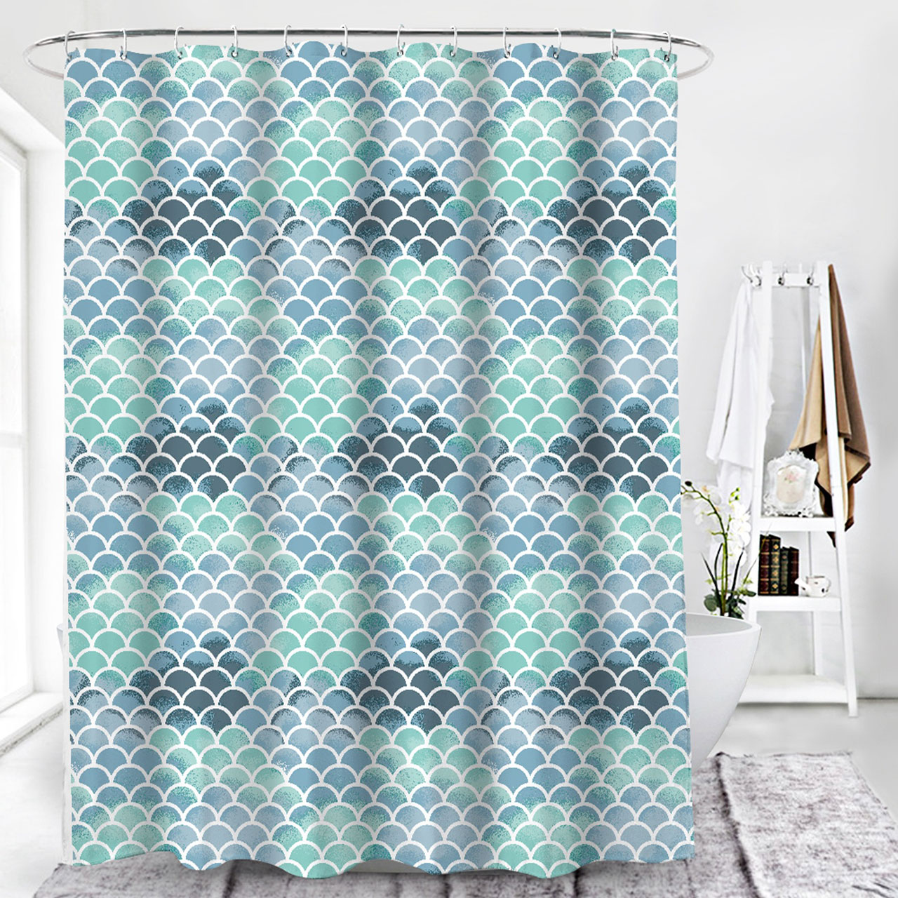Duschy Shower curtain Vågtopp - 2