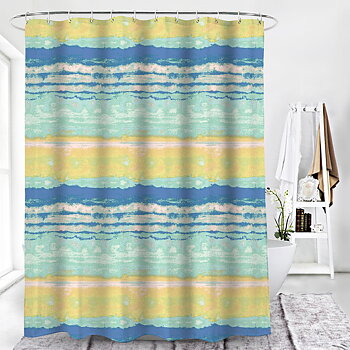 Duschy Shower curtain Strimma