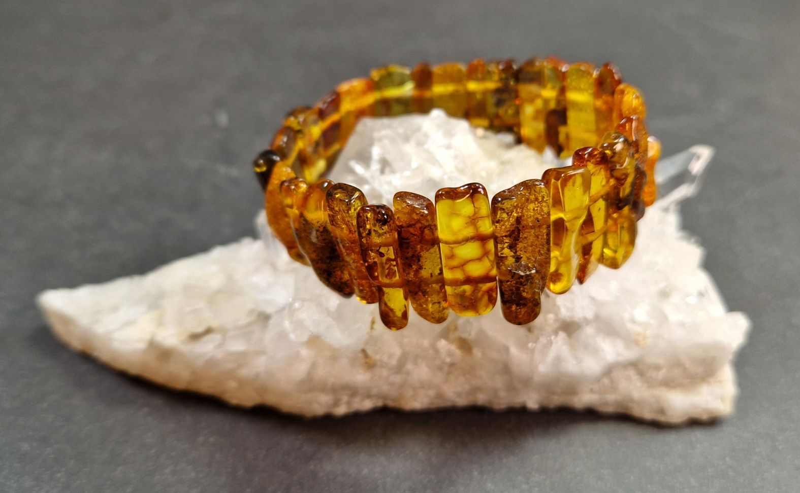 Brun Bärnsten Armband