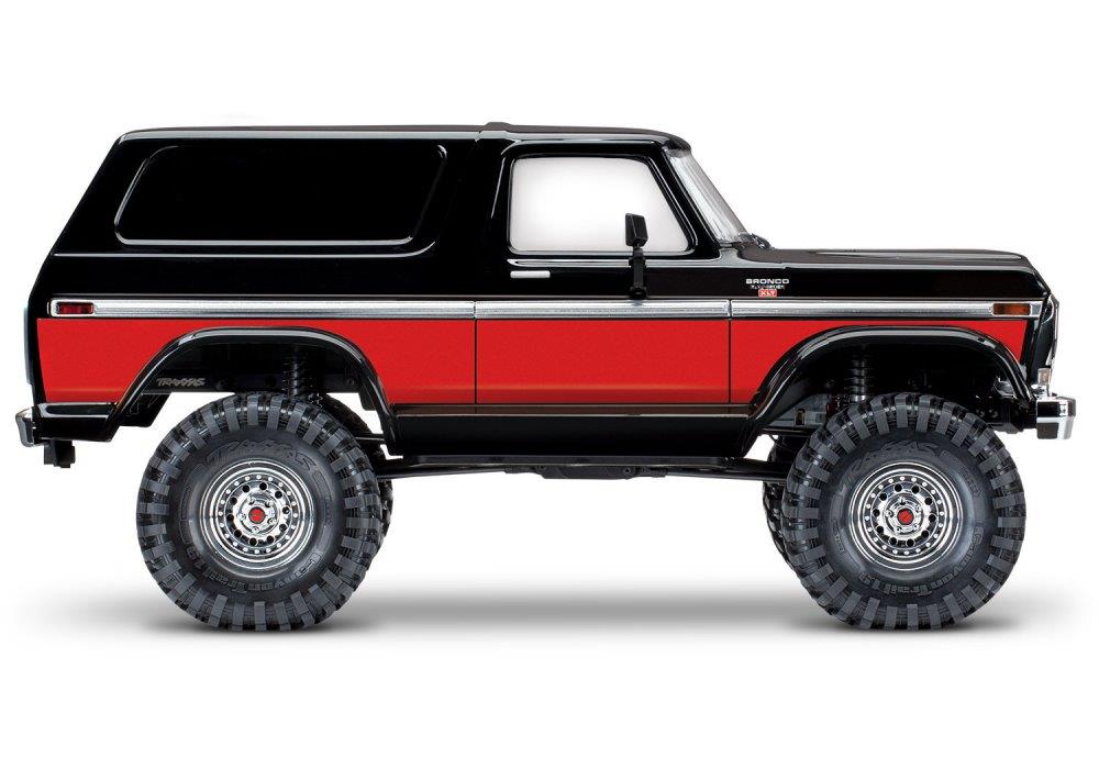 Traxxas TRX-4 Ford Bronco Ranger XLT Crawler RTR Clipless Röd - 2