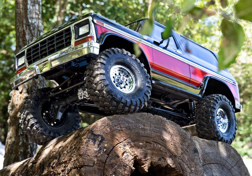 Traxxas TRX-4 Ford Bronco Ranger XLT Crawler RTR Clipless Röd - 5