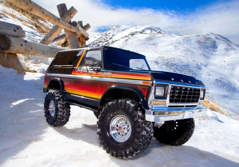 Traxxas TRX-4 Ford Bronco Ranger XLT Crawler RTR Clipless Sunset - 5