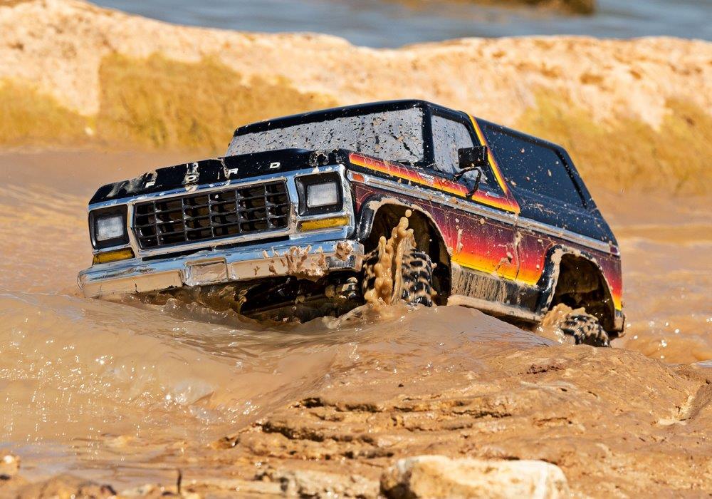 Traxxas TRX-4 Ford Bronco Ranger XLT Crawler RTR Clipless Sunset - 8